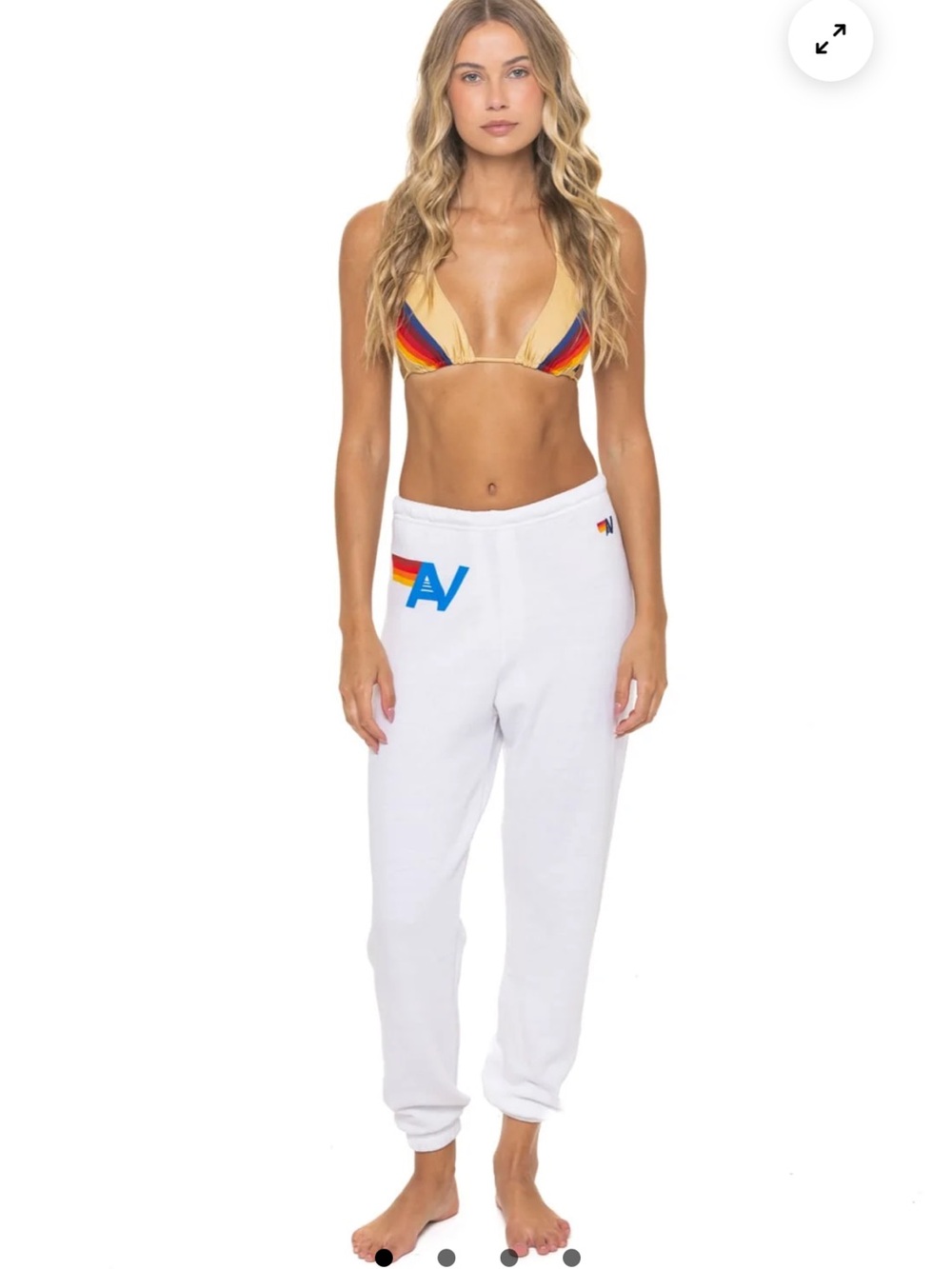 NWT Aviator Nation Logo Sweatpants